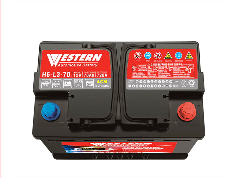 H6 Start-Stop Car Battery 70Ah