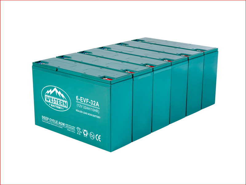 12V Electric Vehicle Battery 32Ah  