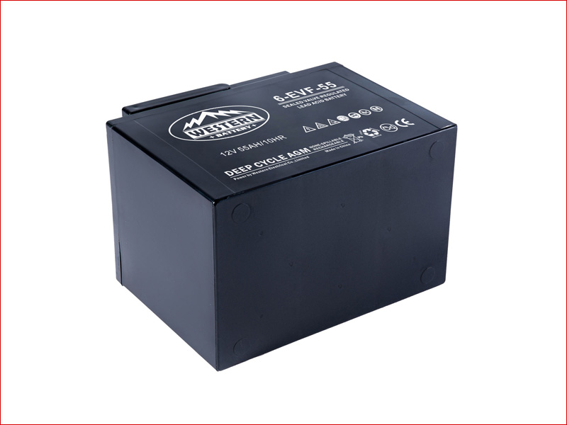 12V Electric Vehicle Battery 55Ah  