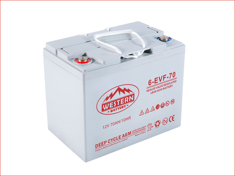 12V Electric Vehicle Battery 70Ah  