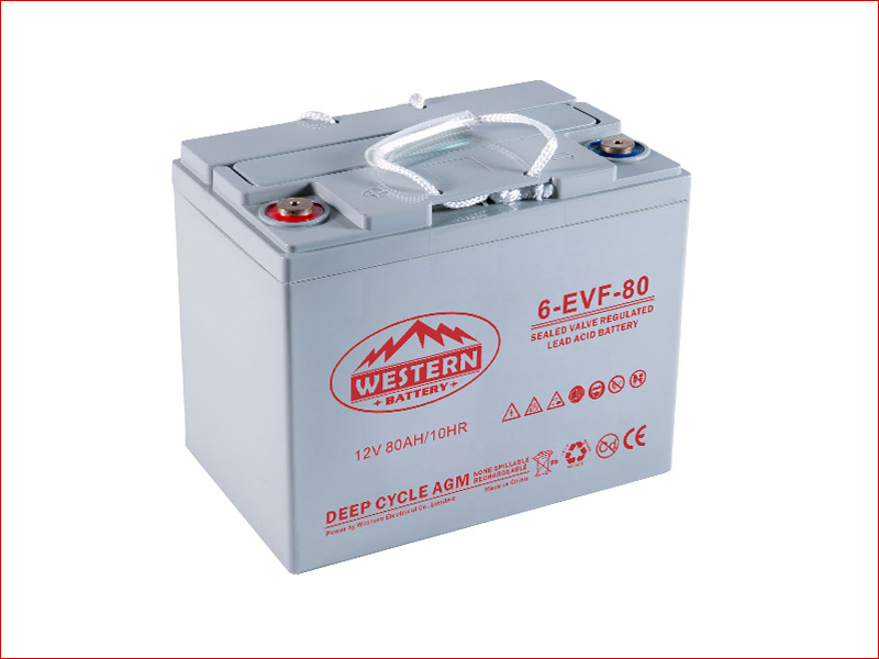 12V Electric Vehicle Battery 80Ah  