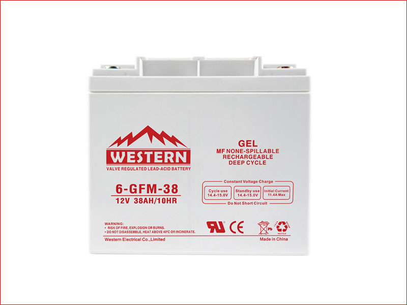 12V Gel Deep Cycle Solar Battery 38Ah