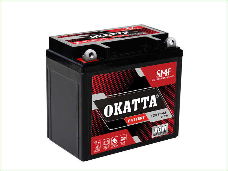 Factory Sealed Activated Motorcycle Battery 7Ah