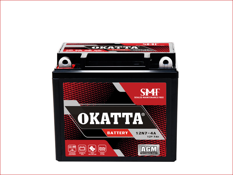 Factory Sealed Activated Motorcycle Battery 7Ah