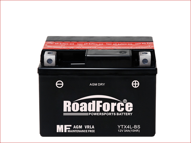 YTX4L-BS MF Motorcycle Battery 3.5Ah