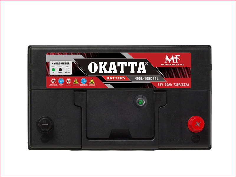 N90L 12V SMF Car Battery 90Ah