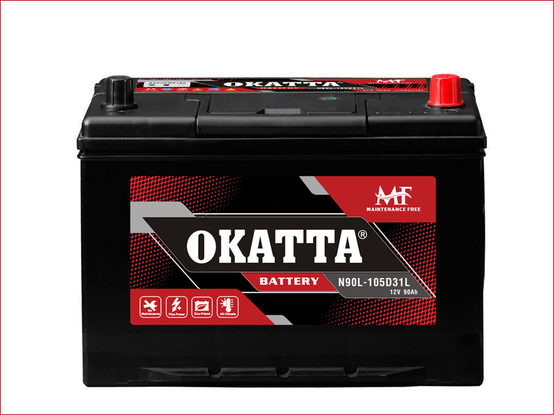 N90L 12V SMF Car Battery 90Ah