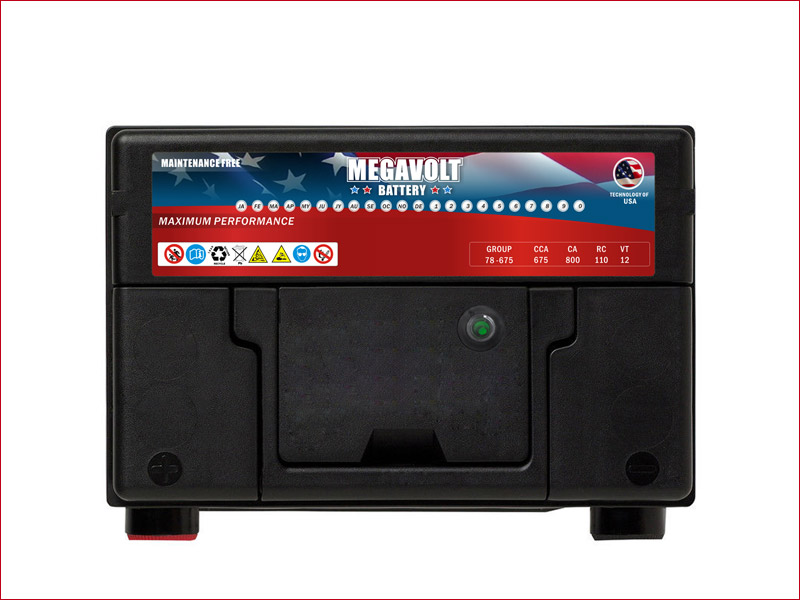 78-675 SMF Car Battery 66Ah