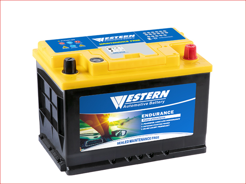 DIN75-57512 Maintenance Free Car Battery